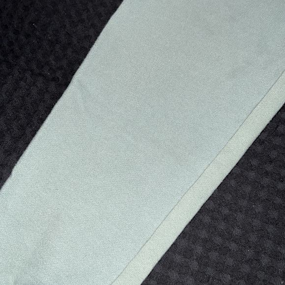 Athletic Works Kid Boy Youth Light Green Fleece Jogger Sweatpants - Picture 3 of 6